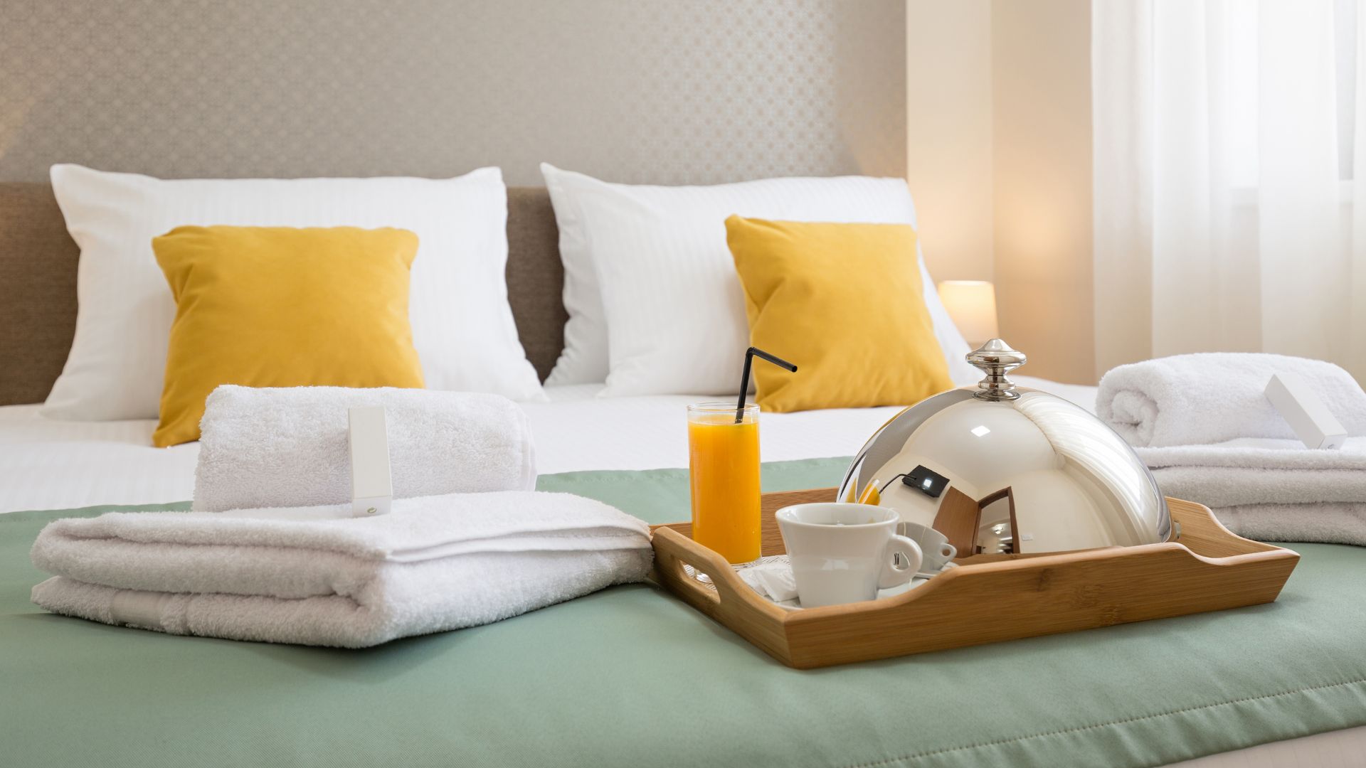 change of towel and bed covers every 3 days